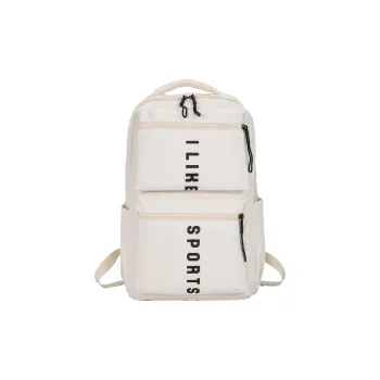 BSELEON Nylon Backpack Regular Unisex Multicolor