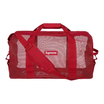 Supreme Spring/Summer 2020 Collection PVC Gym Bags Handbags Large Size Unisex Deep Red