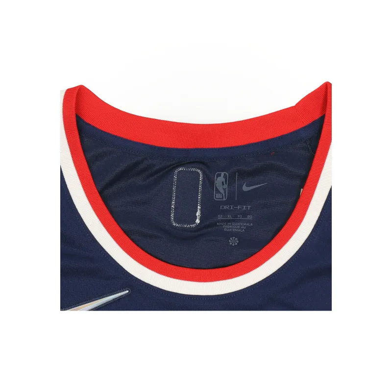 Nike X NBA Basketball Jersey Men's Navy Blue-2