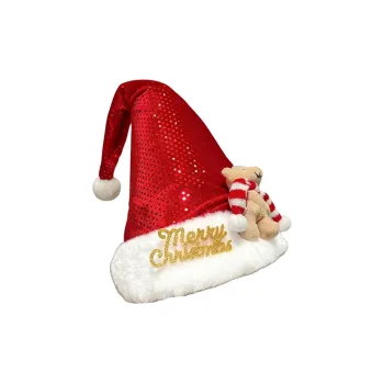 Peach Tea Plush Hats & Caps Women's