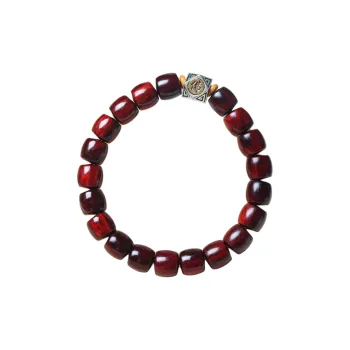 LINKY Laboratory Small Leaf Red Sandalwood Bracelets Unisex