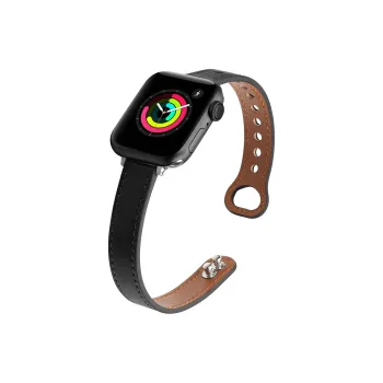 Vobafe Watch Band Apple Compatibility Genuine Leather Material
