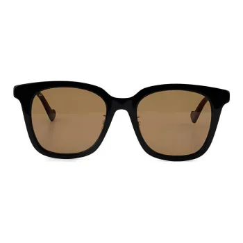 GUCCI Plate Frame Square Sunglasses Unisex