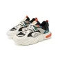 Beige Black Orange