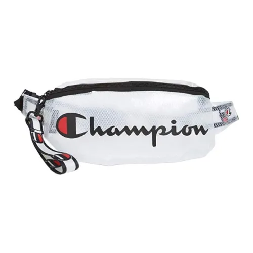 Champion Nylon Fabric Fanny Pack Crossbody Bags Regular Unisex White