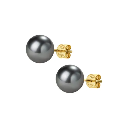 YIN Saltwater Pearl Stud Earrings Unisex