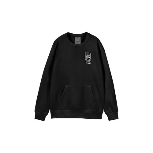 NORVINCY Trendy Without Hood Pullover Fleece Lined Raglan Sleeve Sweatshirt Unisex