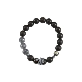 JITAIXIANG Ebony Wooden Bracelets Unisex