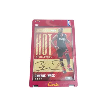 PANINI 2015 NBA HOT Miami Heat Dwyane Wade Gold Pen Signature Star Player Card Product Access Sports Cards 1 Pc