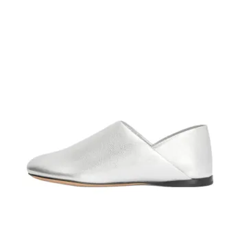 LOEWE Petal Casual Single Shoes Women's Silver