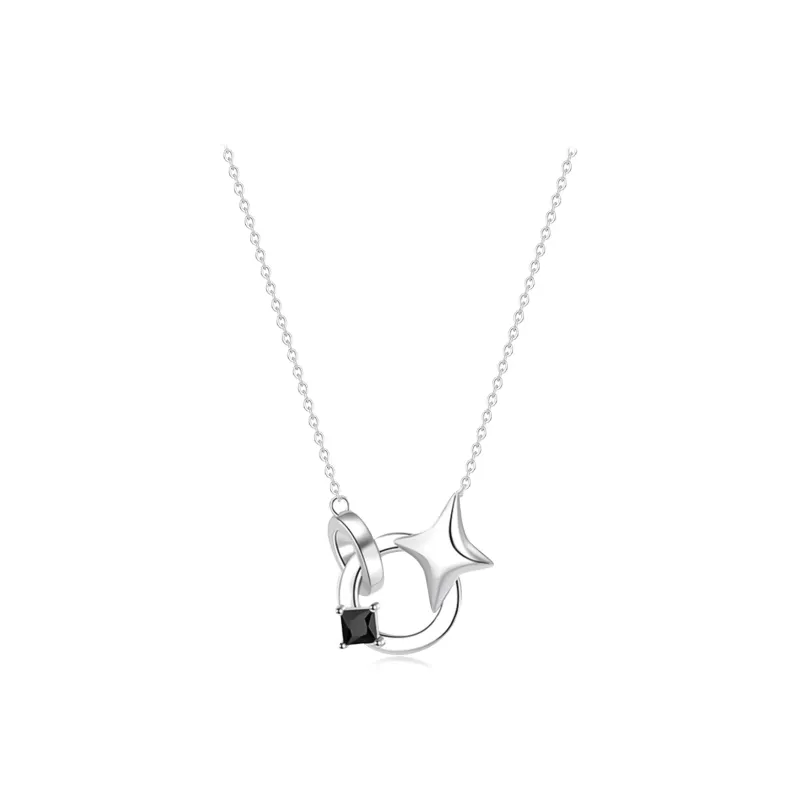 SHOIIIW S925 Silver Necklaces Women's-4