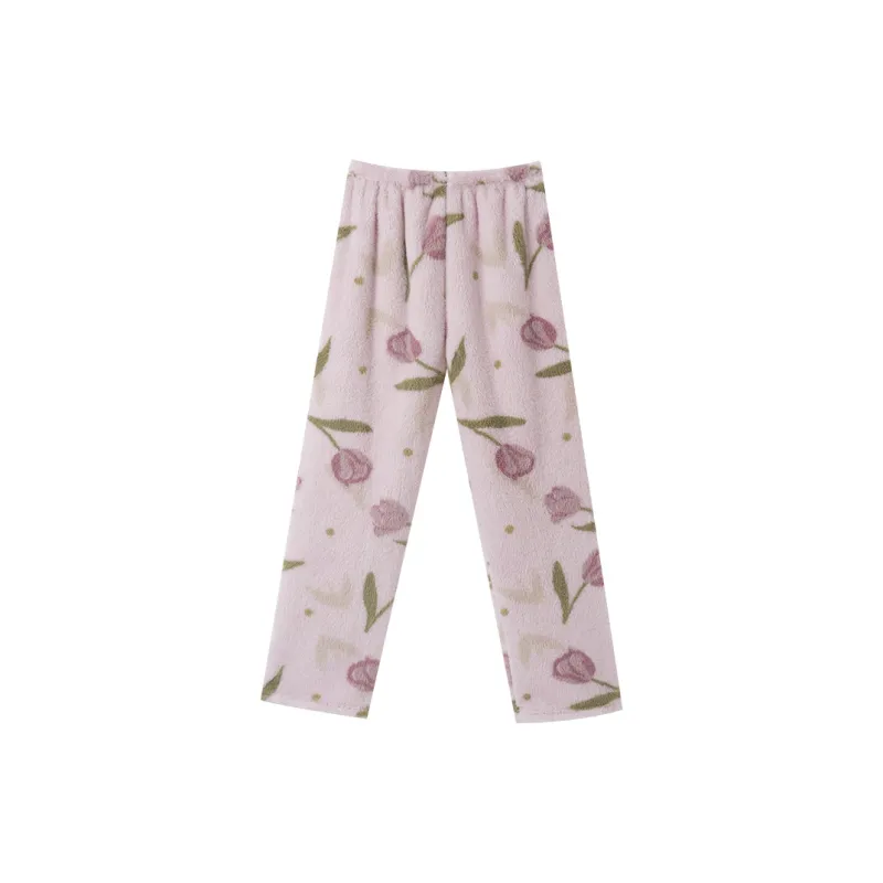 MADALLO Pajama Pants Women's Pink-0