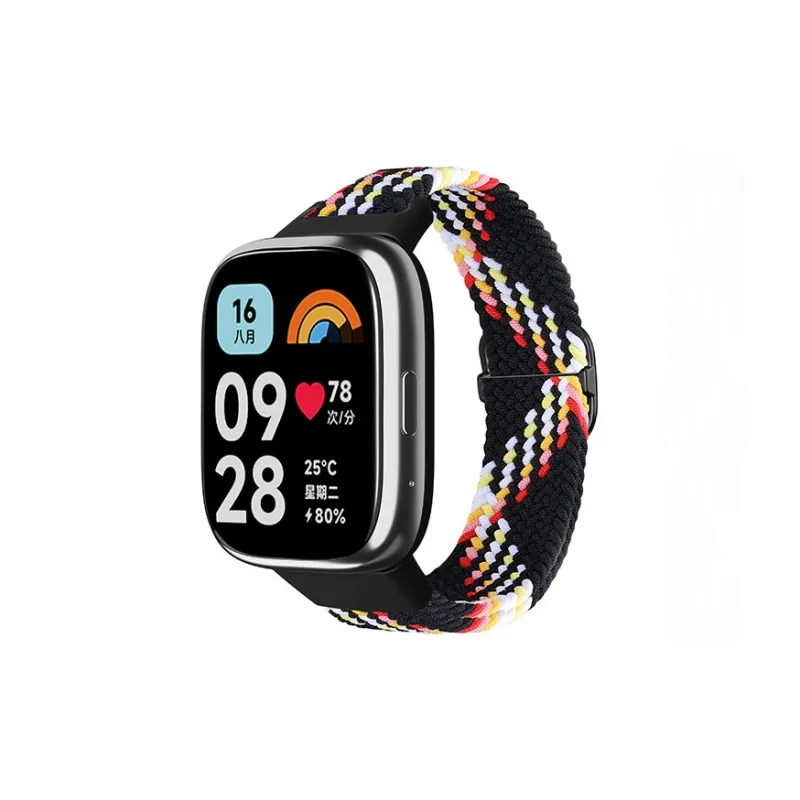 ZHENGGUANG Red Beige Compatibility Watch Band Fabric Material-24