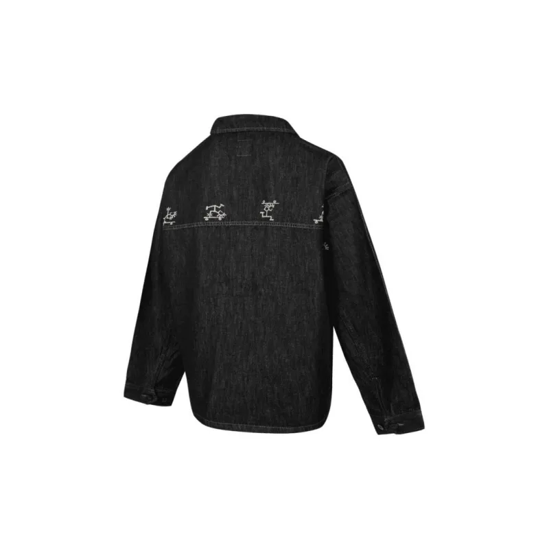 Vans Denim Jackets Men Black-1