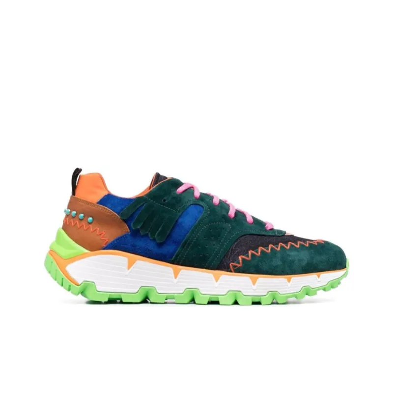 ETRO Wear Resistant Low Top Casual Shoes Men's Multicolor-1