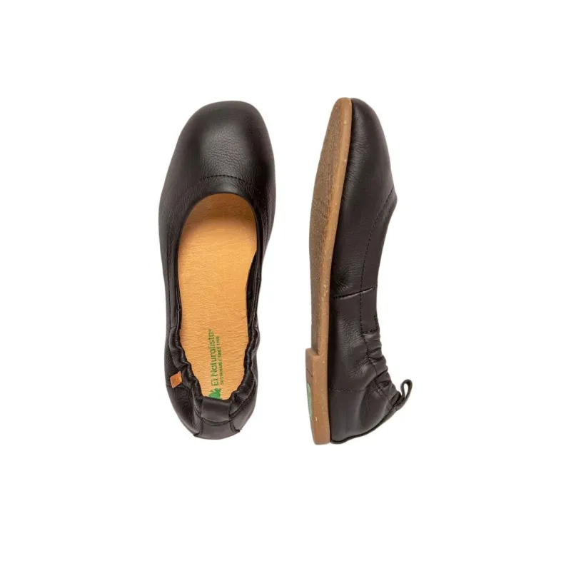 El Naturalista CROCHE Casual Single Shoes Women's Black-2