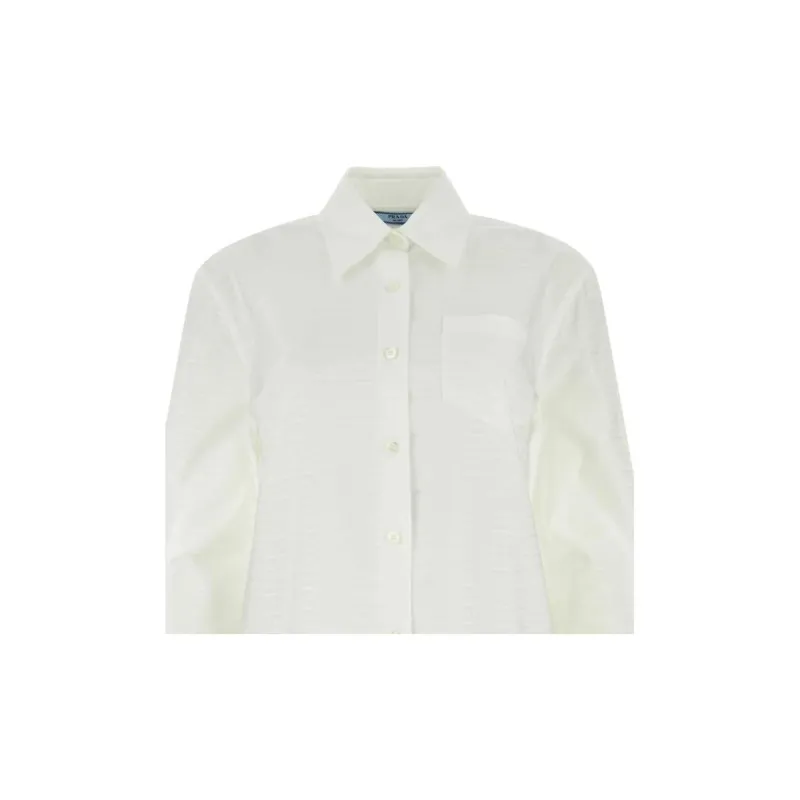 PRADA Collared Button Up Shirt-2