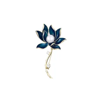 Lan Ying Artificial Crystal Brooches Unisex