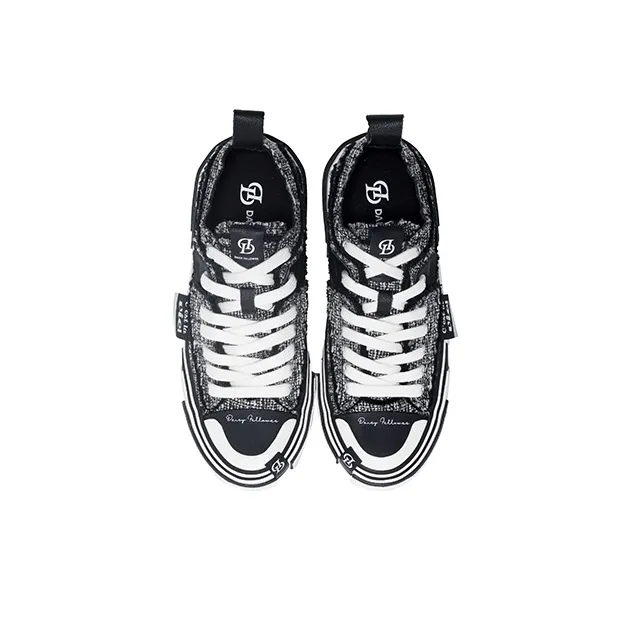 Daisy Fellowes Chocolate Low-Top Skateboard Shoes Unisex-32