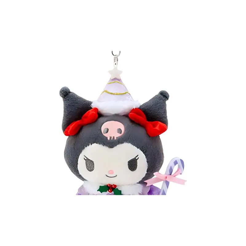 Sanrio Kuromi Dolls Plush Pendant 16cm High-1