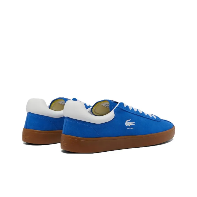 LACOSTE BASESHOT Low Top Skateboard Shoes Men's Blue-2