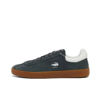 LACOSTE BASESHOT Abrasion Resistant Low Top Skateboard Shoes Men's Dark Gray