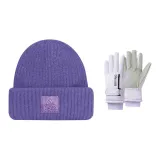Purple Hats & Caps+Purple Gloves