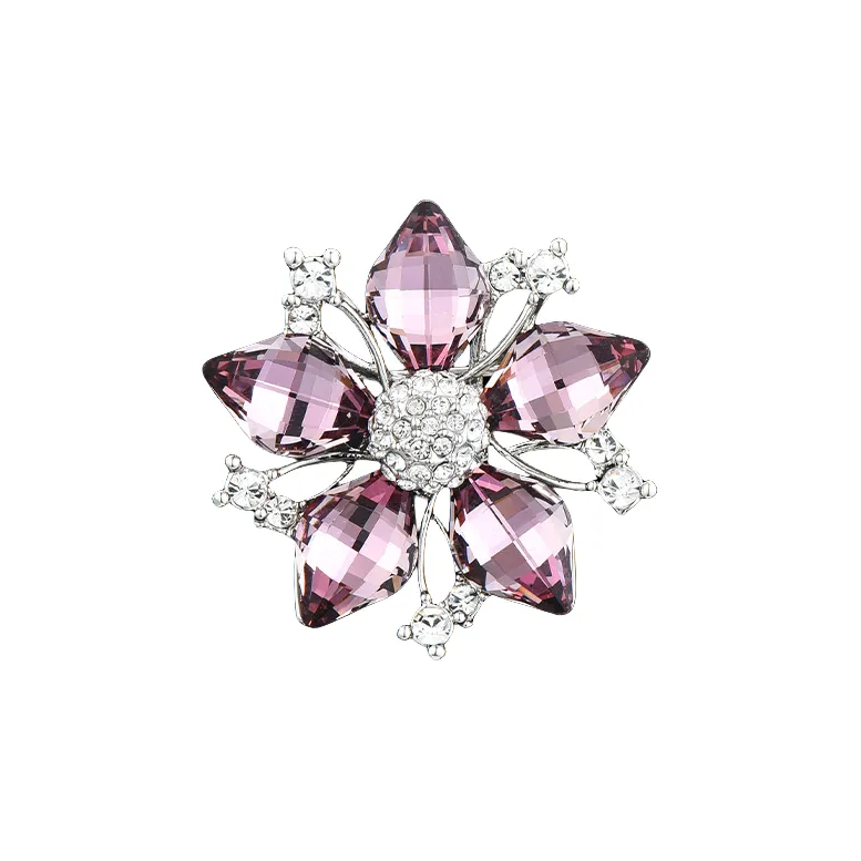 Lan Ying Austrian Crystal Brooches Women's-4