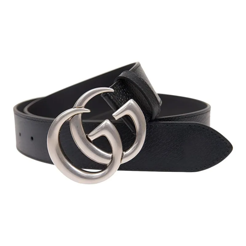 GUCCI Gg Belt With Double G Buckle-3
