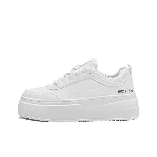MEXICAN Coverage Anti Slip And Wear Resistant Lightweight Low Top Skateboard Shoes Men's