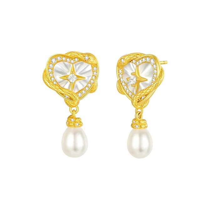 DESIGN CIRCLES S925 Silver Earrings Women's-4