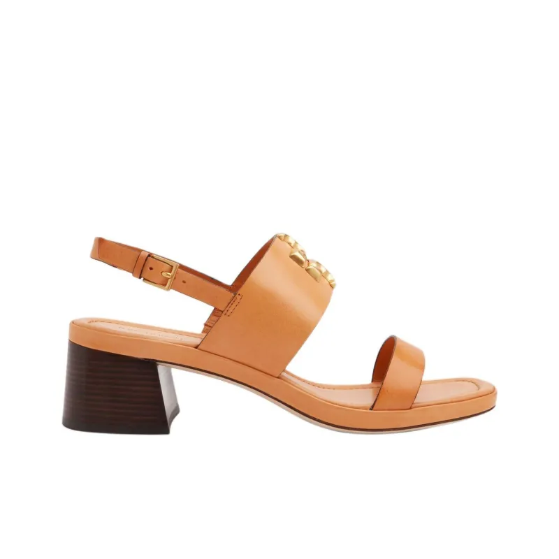 TORY BURCH One Strap Sandals Women's Light Brown-1
