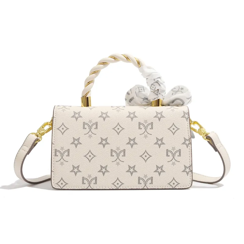 MISS GAIL Synthetic Leather Shoulder Bag, Crossbody Bag, Handbag Regular Women's Pink/White-14