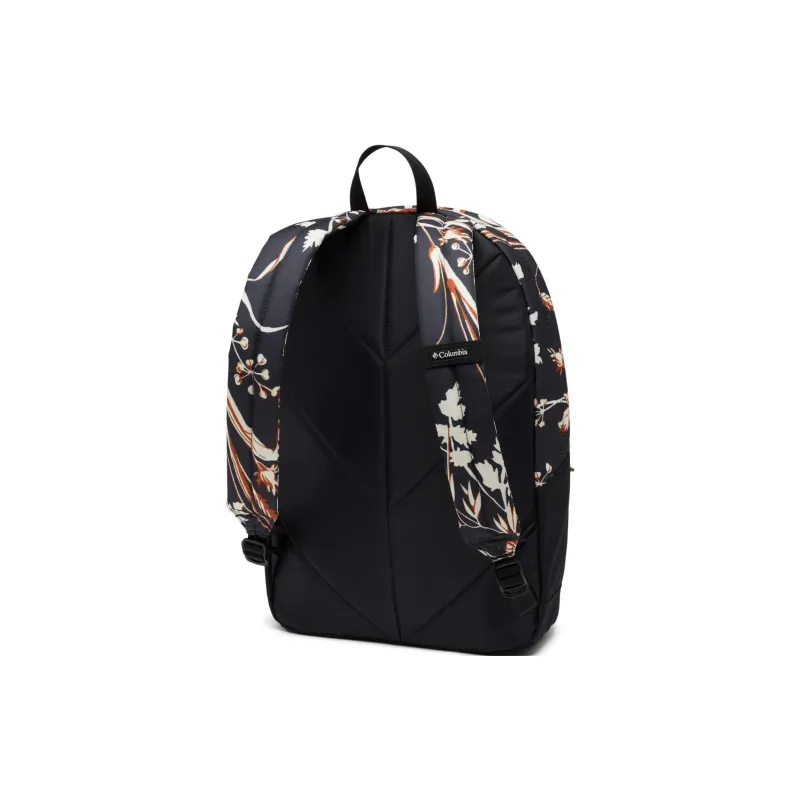 Columbia Zigzag Polyester Backpack Unisex Black Gray-1