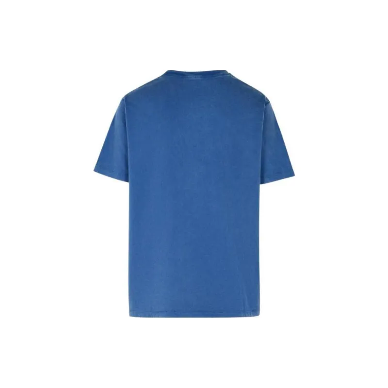BALMAIN Logo Embroidered Crewneck T Shirt-1