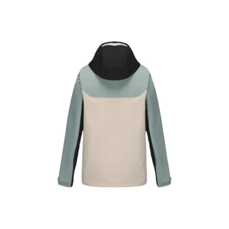 DECATHLON Windbreaker Jackets Men Cyan Jade/Smoked Black/Light Chalk Gray-1