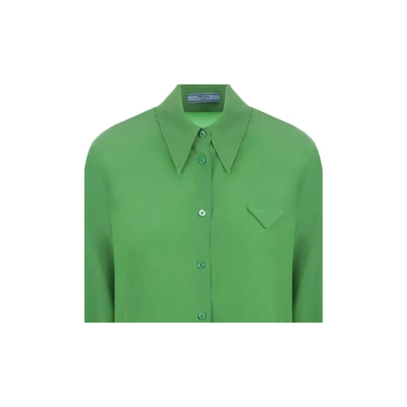 PRADA Shirts Women's Green-5