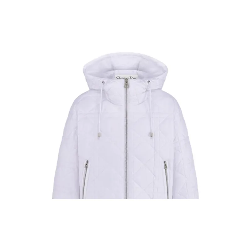 DIOR Dioralps FW24 Puffer Jacket Women's White-2