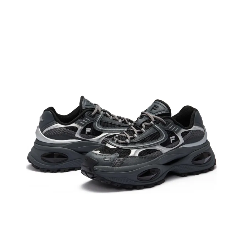 FILA FUSION BIANCO III Bianco 3 Low Top Casual Shoes Women's Black-2