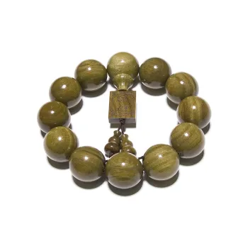 Crabs Green Sandalwood Wooden Bracelets Unisex