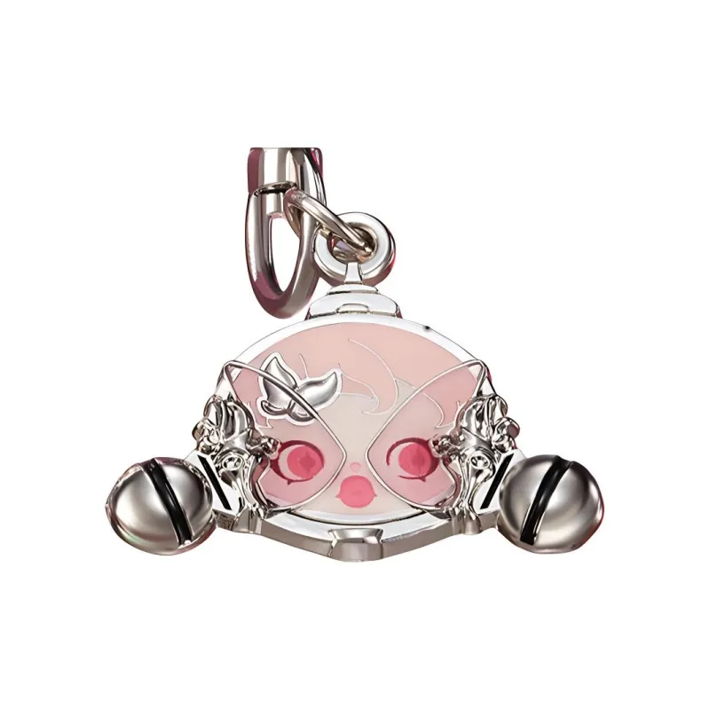 POP MART Compatibility With AirPods Pro ABS+TPU+Alloy Skullpanda Girlish Headphone Cases-2