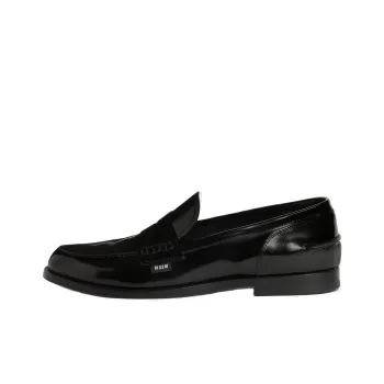 MSGM Penny slot Leather Loafers