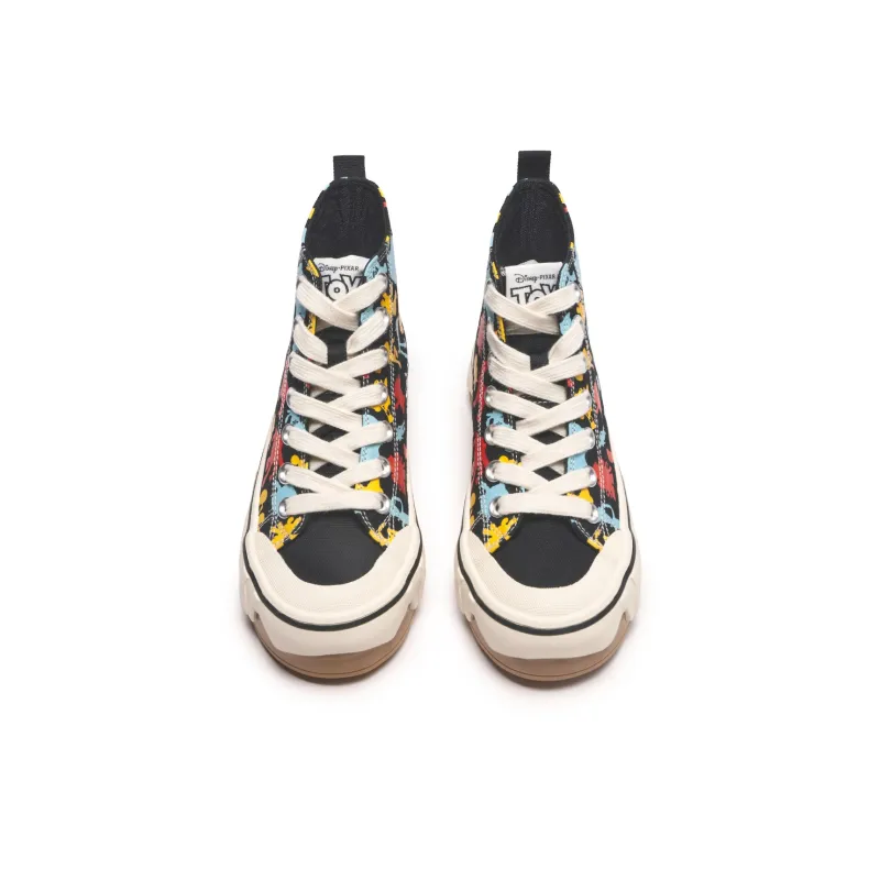 Disney x Hotwind Toy Story Series Mid Top Skateboard Shoes Women's-7