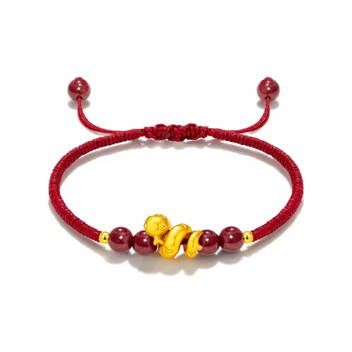 Jodie&Kevin Reconstructed Cinnabar Cinnabar Bracelets Unisex
