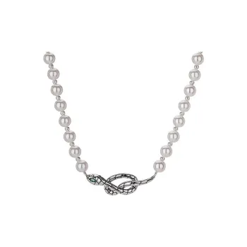 QLADY Faux Pearl Alloy Necklaces Women's