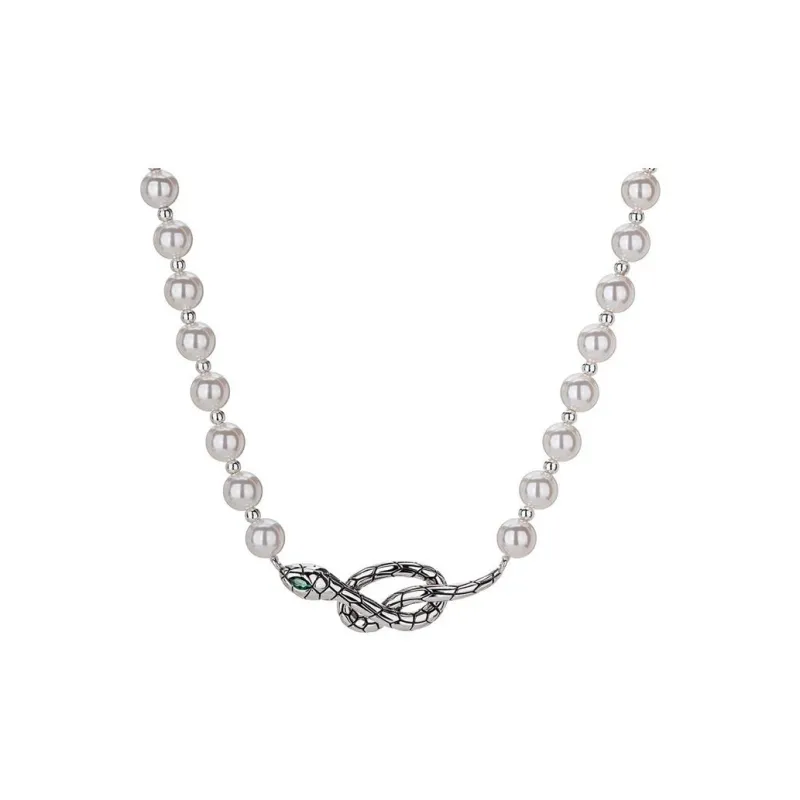 QLADY Faux Pearl Alloy Necklaces Women's-0