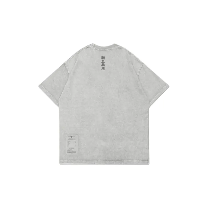 Needles GROCERY Collaboration T-Shirts Unisex Cool Gray-1