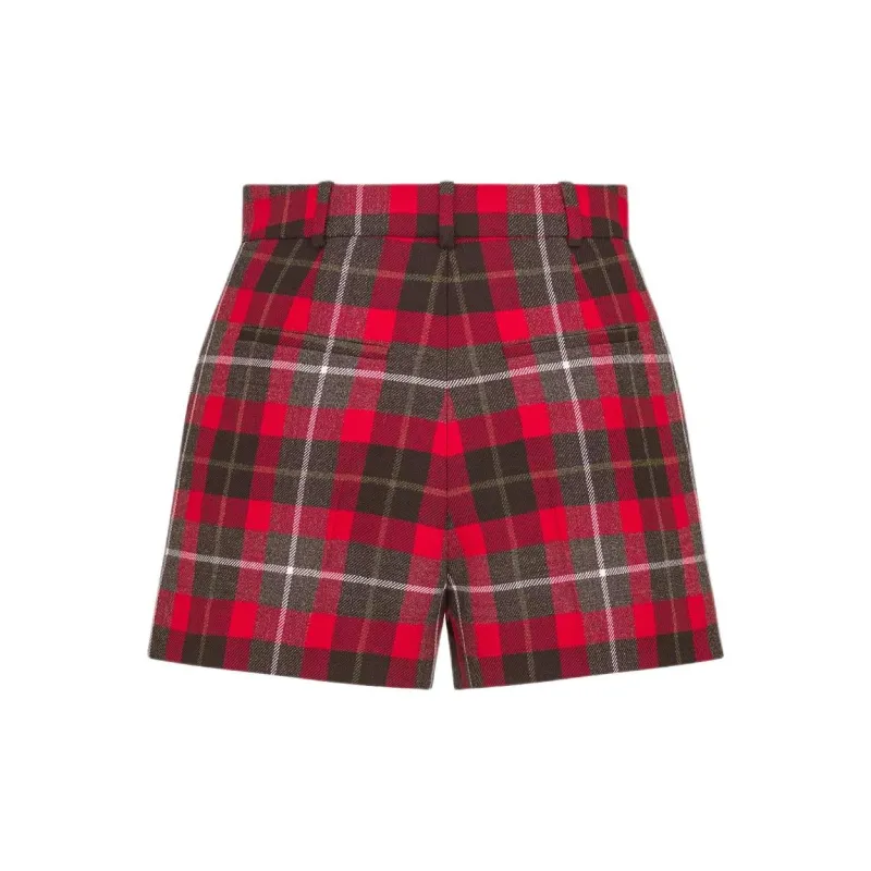 DIOR Checkered Shorts-1