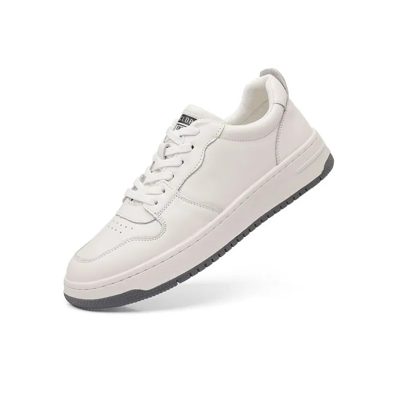 Beidouniao Low Top Skateboard Shoes Men's White-2