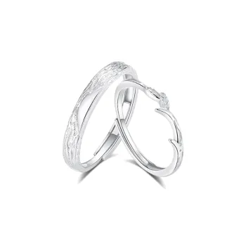 7℃ Sterling Silver Rings Unisex